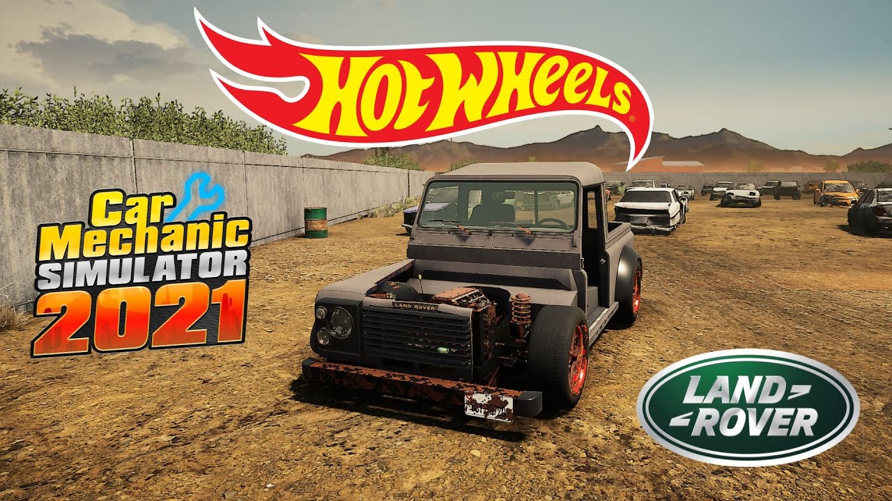 HOT ROD Land Rover Defender tuning, speed test - Car Mechanic Simulator 21 gameplay 4K