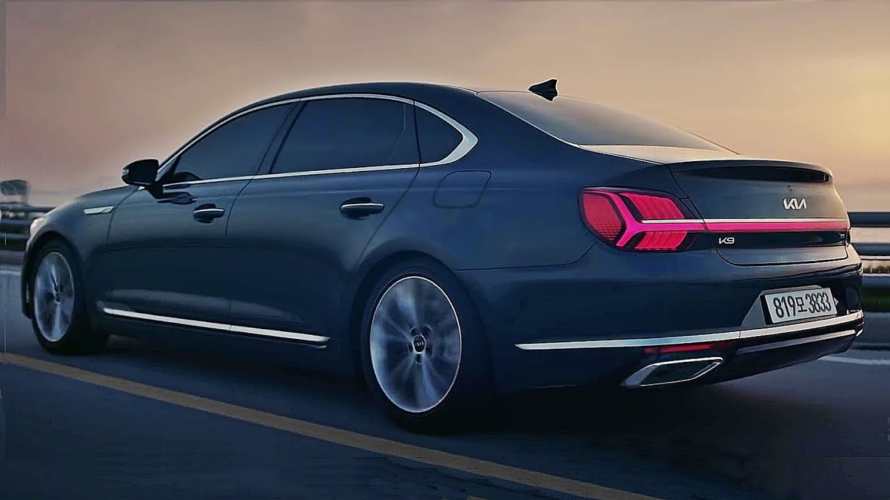 2022 Kia K9 - Интерьер Экстерьер и вождение (Роскошный седан)
