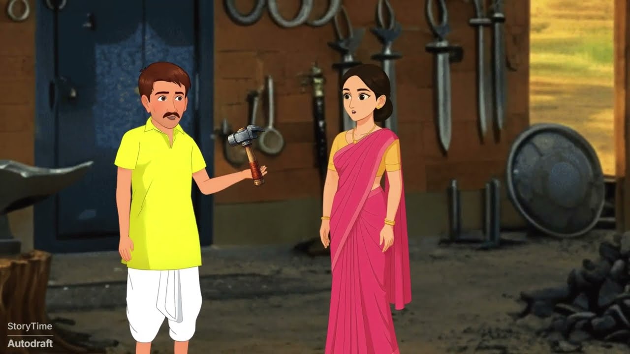 Kismat Badalne Wala Jadui Hathoda | HINDI KAHANIYA |MORAL STORY | CARTOON VIDEO