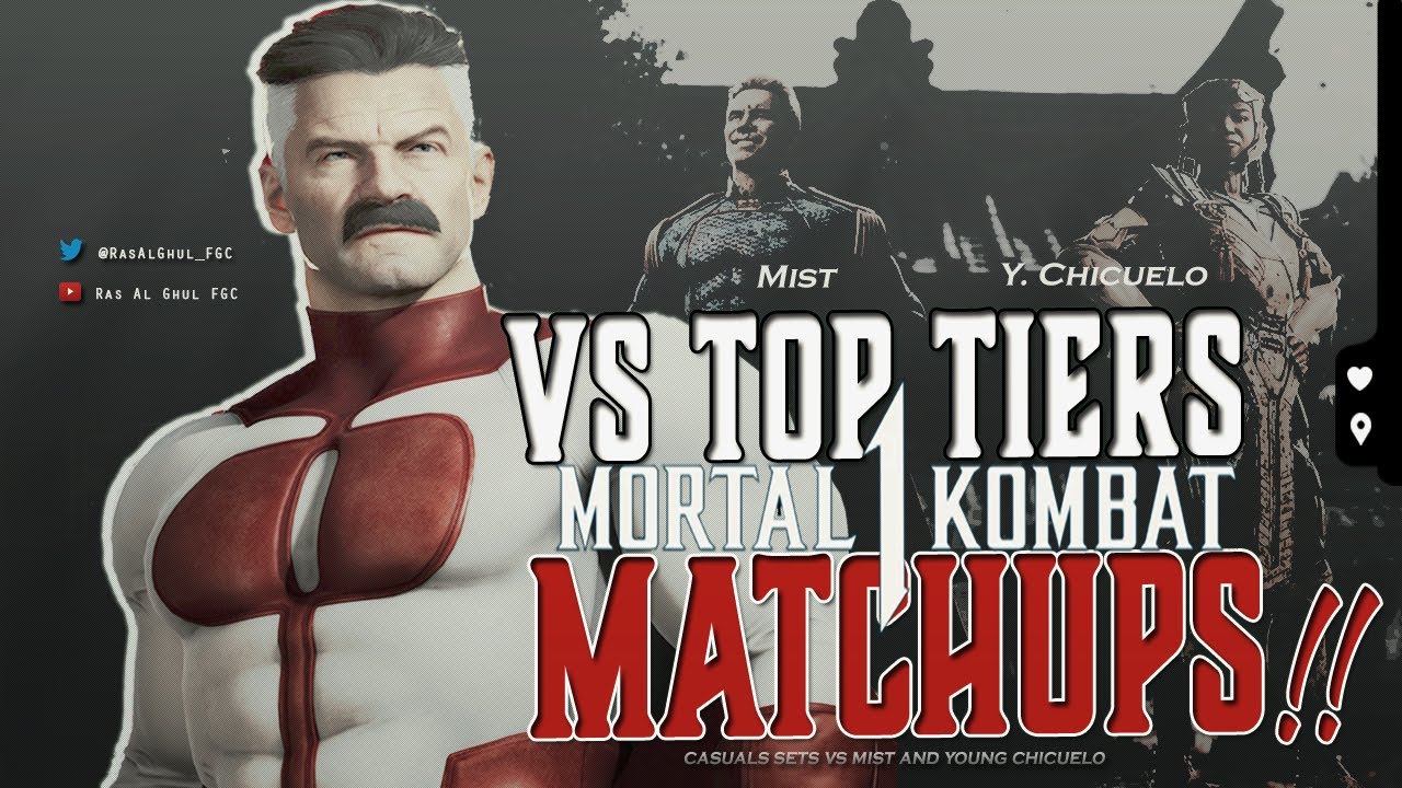 OMNI-MAN Doesn't CARE the TOP Tiers .ᐟ — CASUALS SETS vs Mist and Y. Chicuelo, MORTAL KOMBAT 1