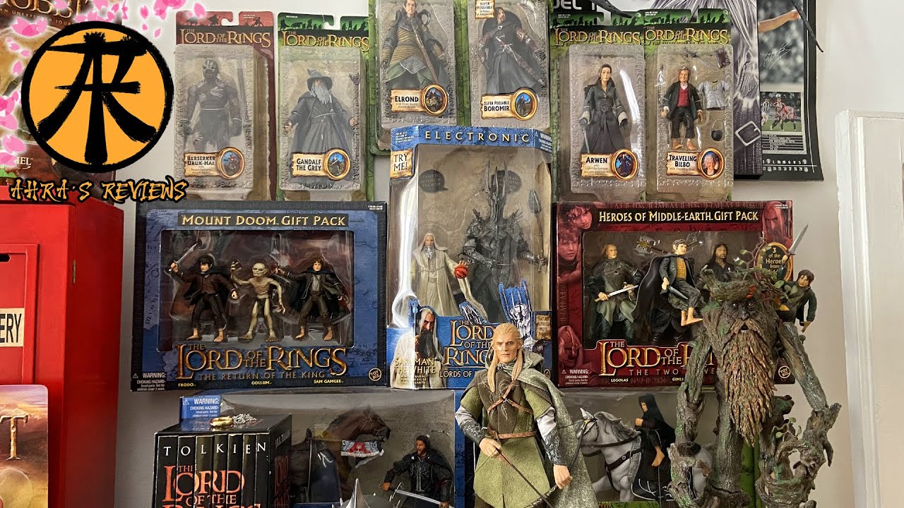 LA MIA COLLEZIONE PREFERITA - Lord Of The Rings Toy Biz Action Figures Collection