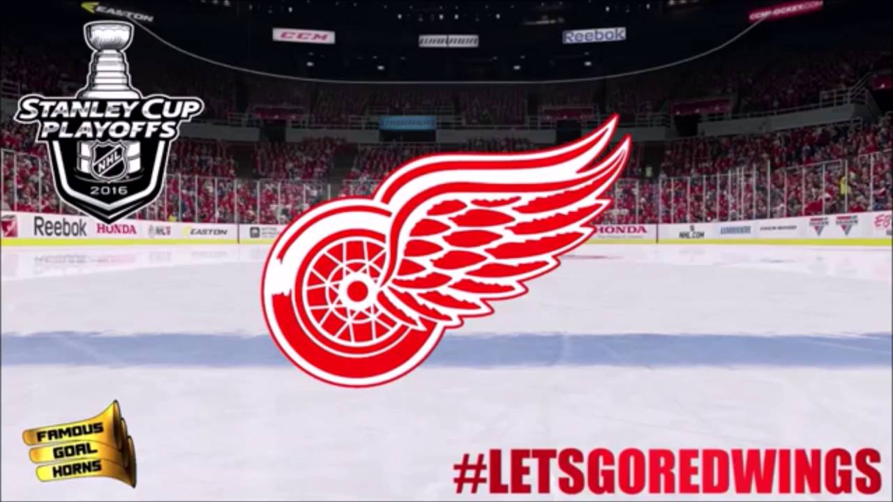 (REUPLOAD) Detroit Red Wings 2016 Playoffs Goal Horn #LGRW