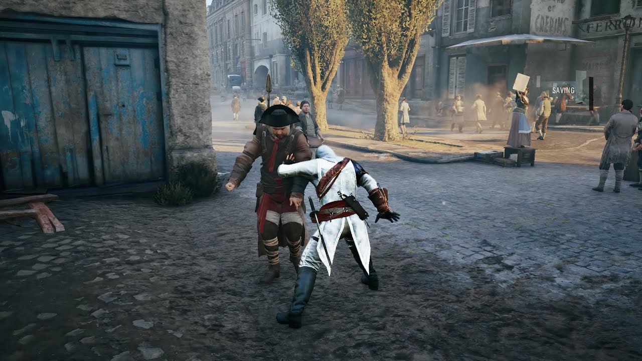 Assassin's Creed Unity has the stylish hidden blade kills