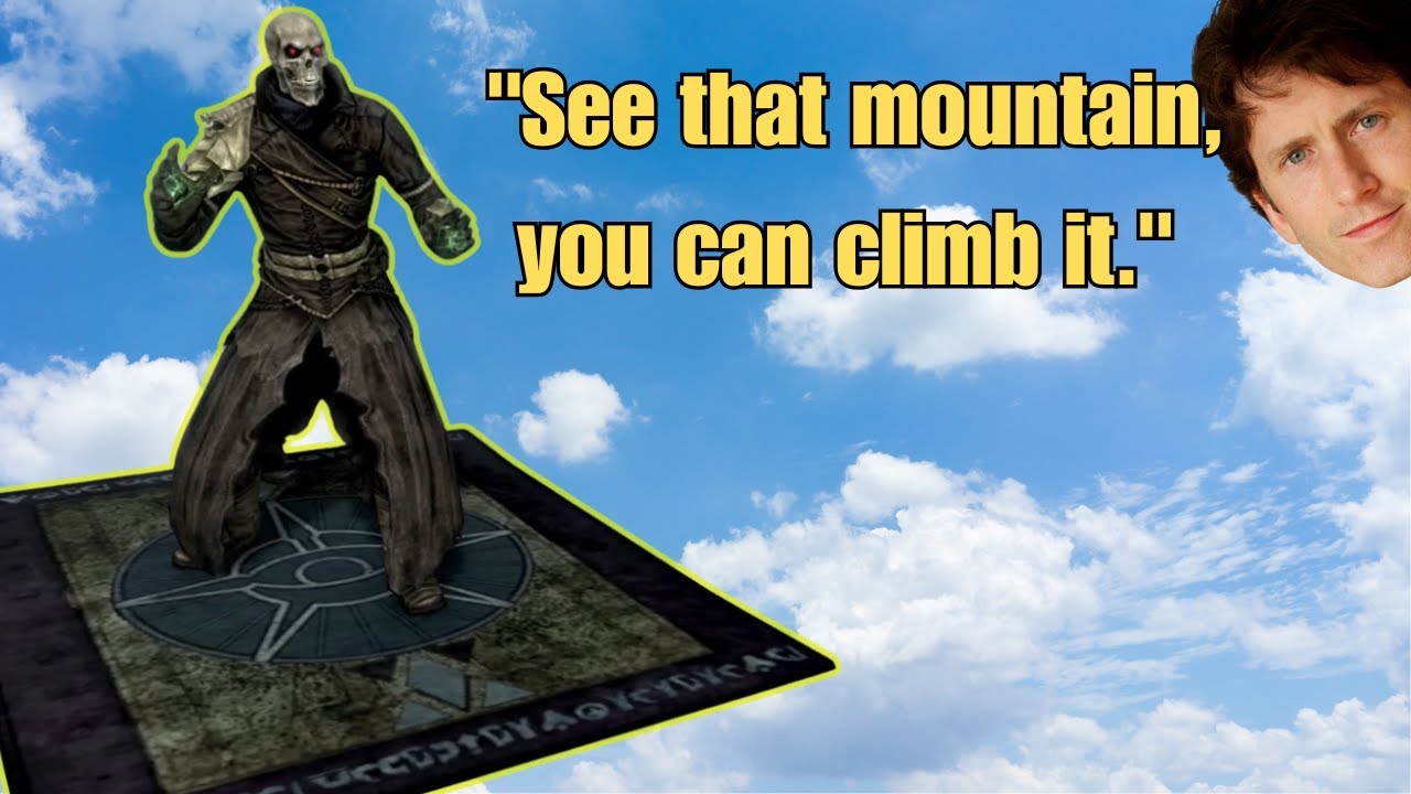 I Skipped the 7,000 Steps in Skyrim (Magic Carpet Mod) The Greybeards Hate This One Trick