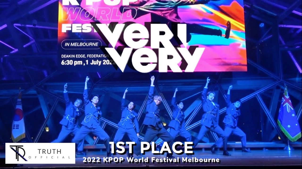 [1ST PLACE | 2022 KWF Melbourne] VERIVERY - 'G.B.T.B' Dance Cover (Stage Cam) | Truth Crew Australia