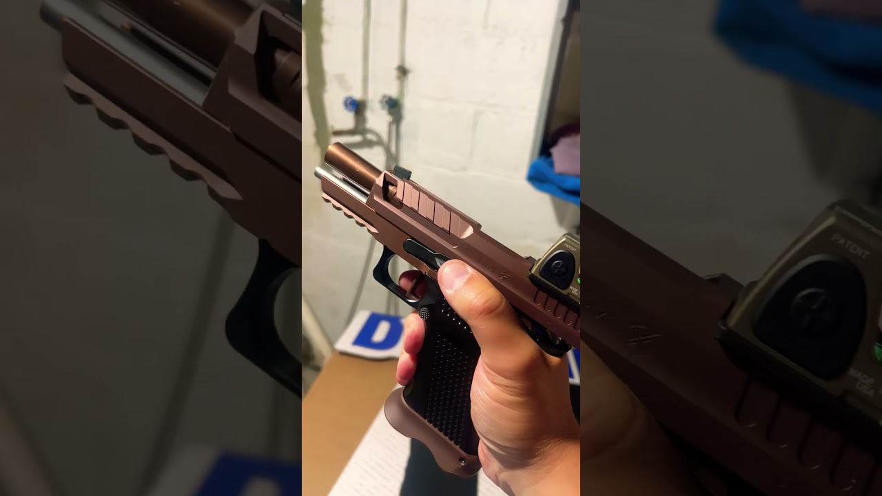 Fusion Firearms XP PRO Low Profile Slide Stop! #1911 #9mmluger