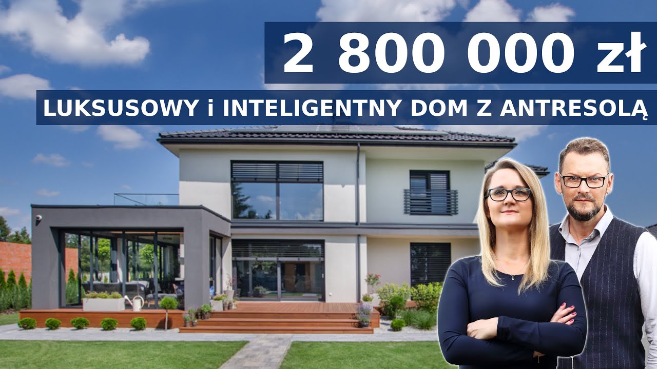 Nowoczesny i funkcjonalny DOM INTELIGENTNY z antresolą od Mr. House