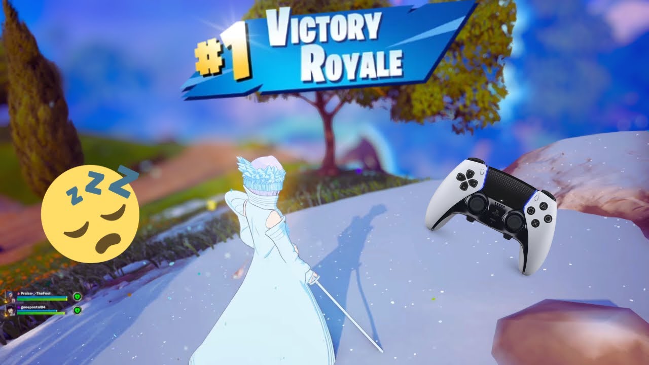 Fortnite Rukia Skin Gameplay ❄️ 30 Kills | Chill Winterfest No Commentary