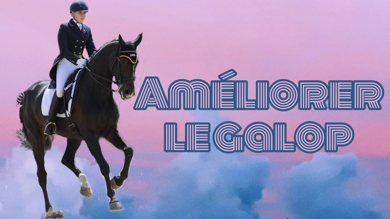Le galop pour la compétition de dressage - Exercices