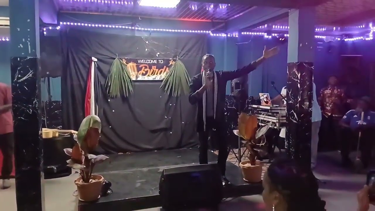 Trevor G Performing EAT SHE MEAT At Fusion Bar Marabella Jan. 2026