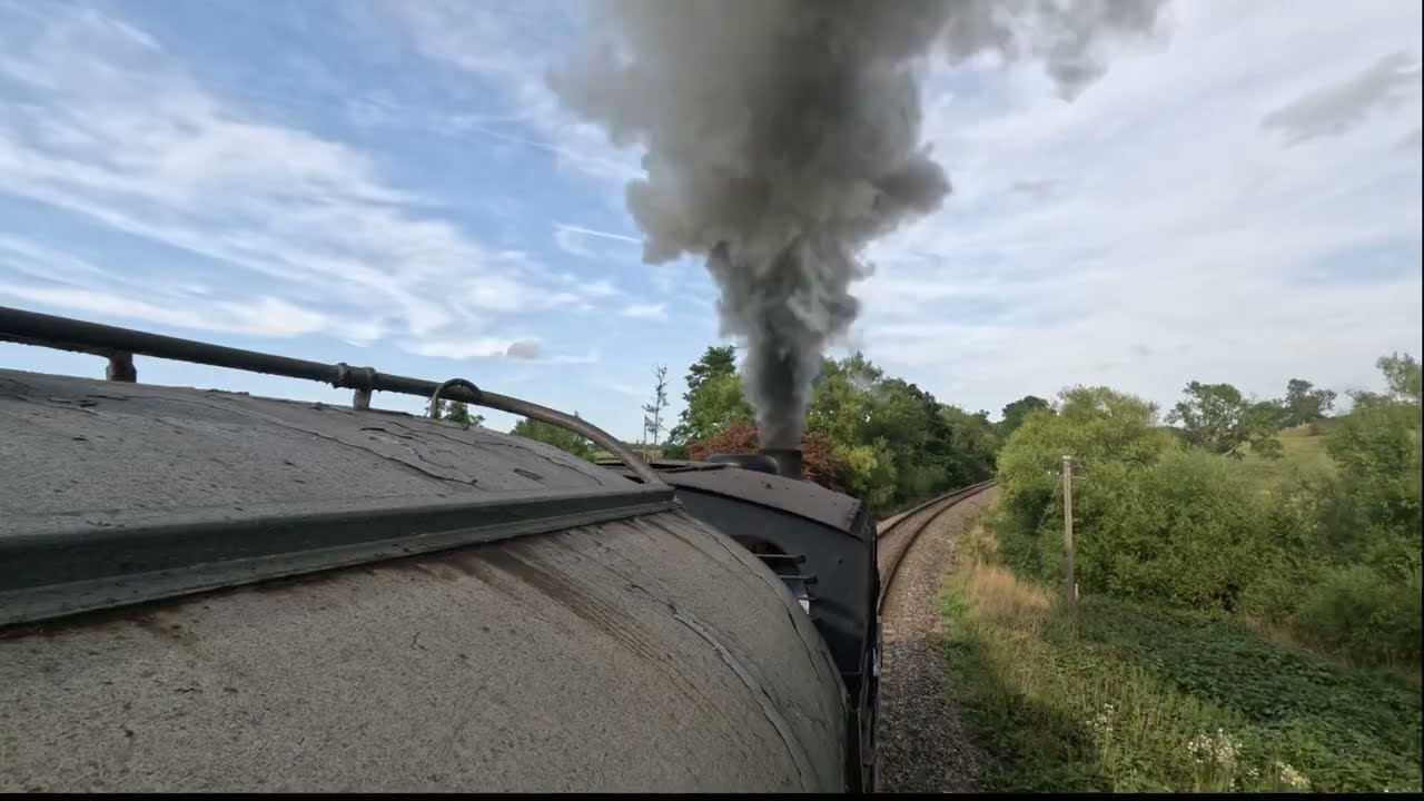 🚂 Kent & East Sussex Railway - Pure Steam Power Uphill! | Breathtaking Sound in the Hills