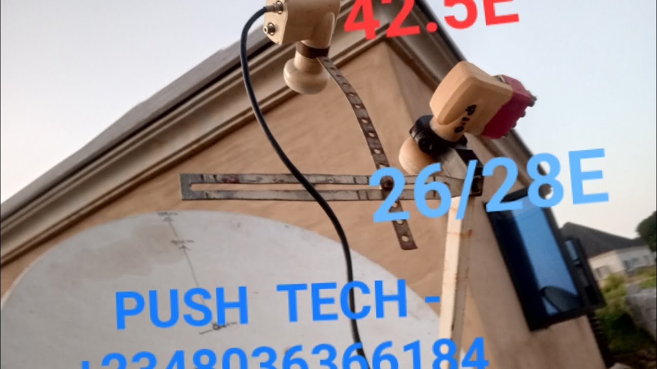 Присоединение вторичного спутника Nigcomsat 42.5E к Badr 26E и Astra 28E