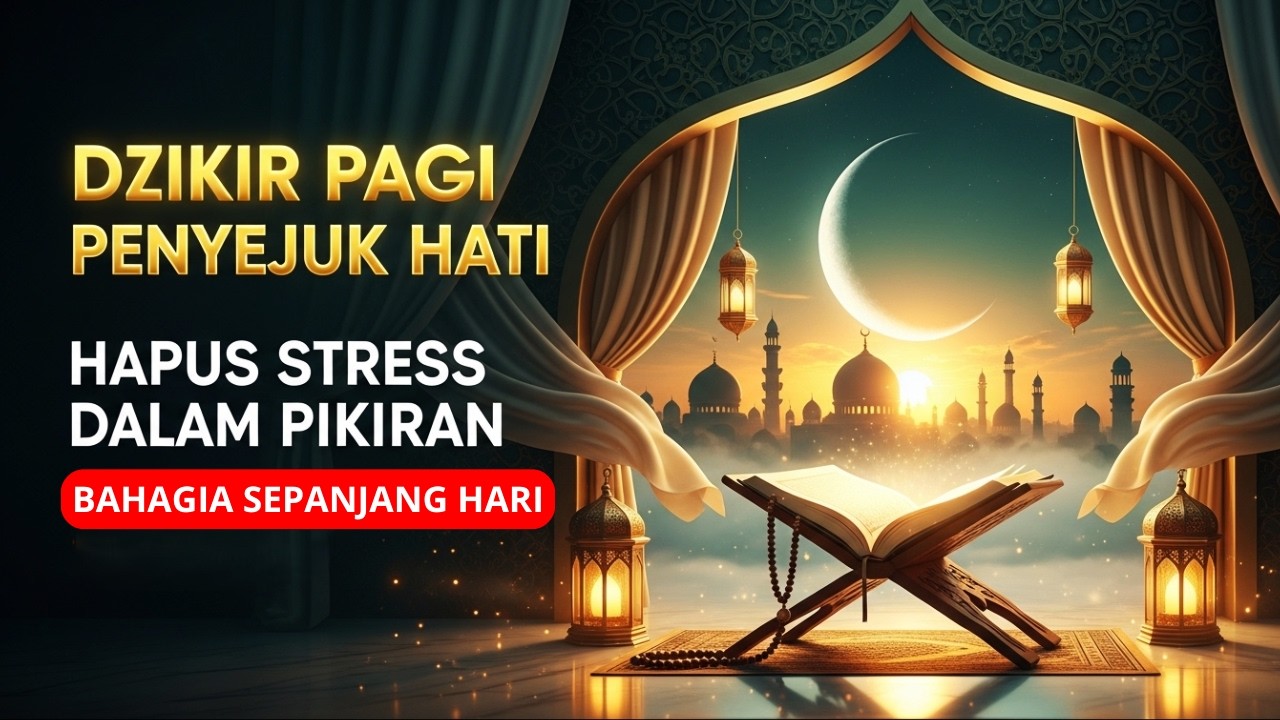 DZIKRI PAGI PENYEJUK HATI |  Pengusir Rasa Stress Dan Gelisah  | Pasrahkan Semua Kepadanya