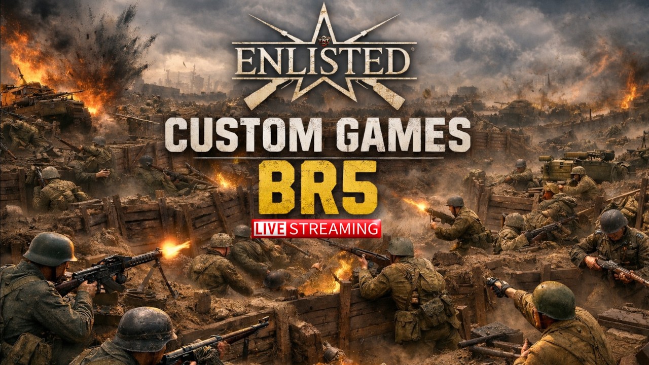 Enlisted BR5 Custom Games BR5 🇵🇱