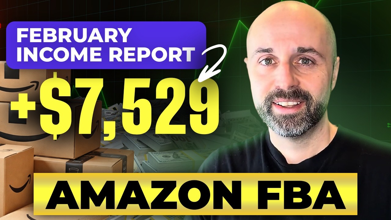 Мой отчёт о доходах от Amazon FBA за февраль 2026 года