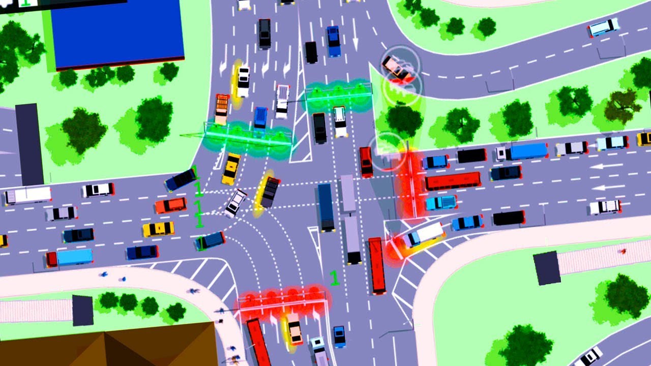Traffic Lanes 3 - London & New York Maps - Android GamePlay FullHD #8