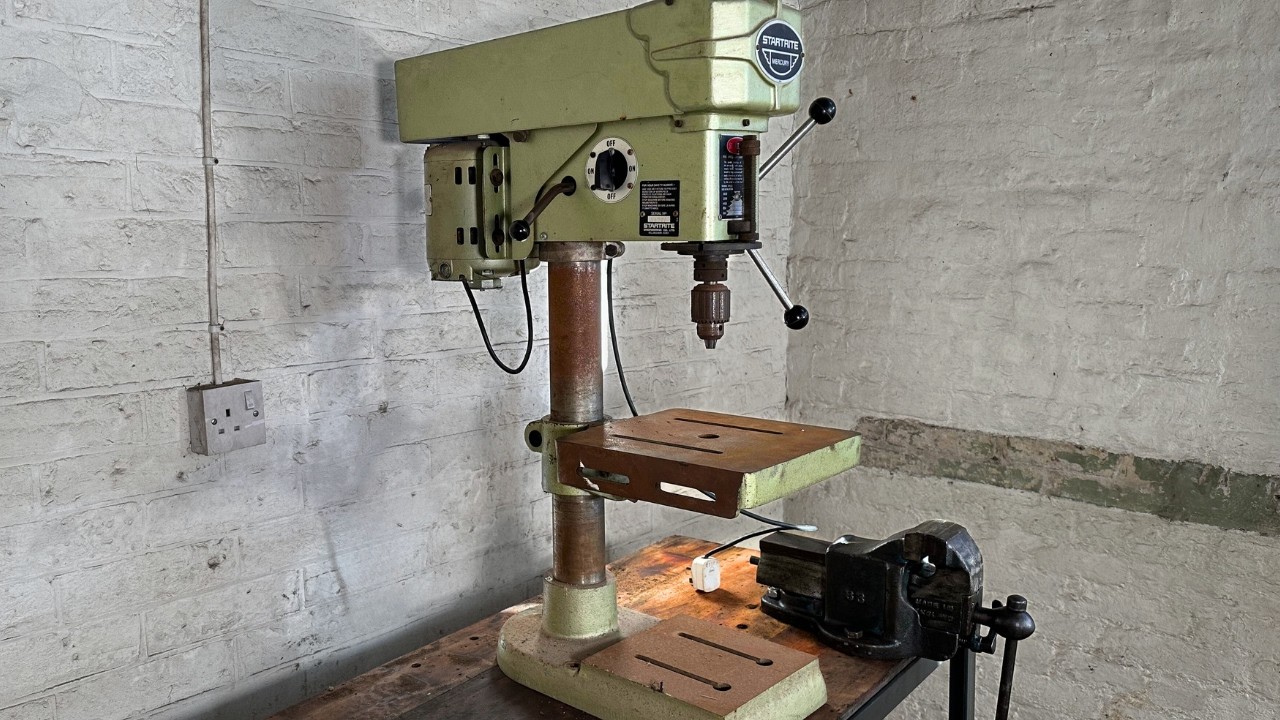 Restoring an Old British Drill Press