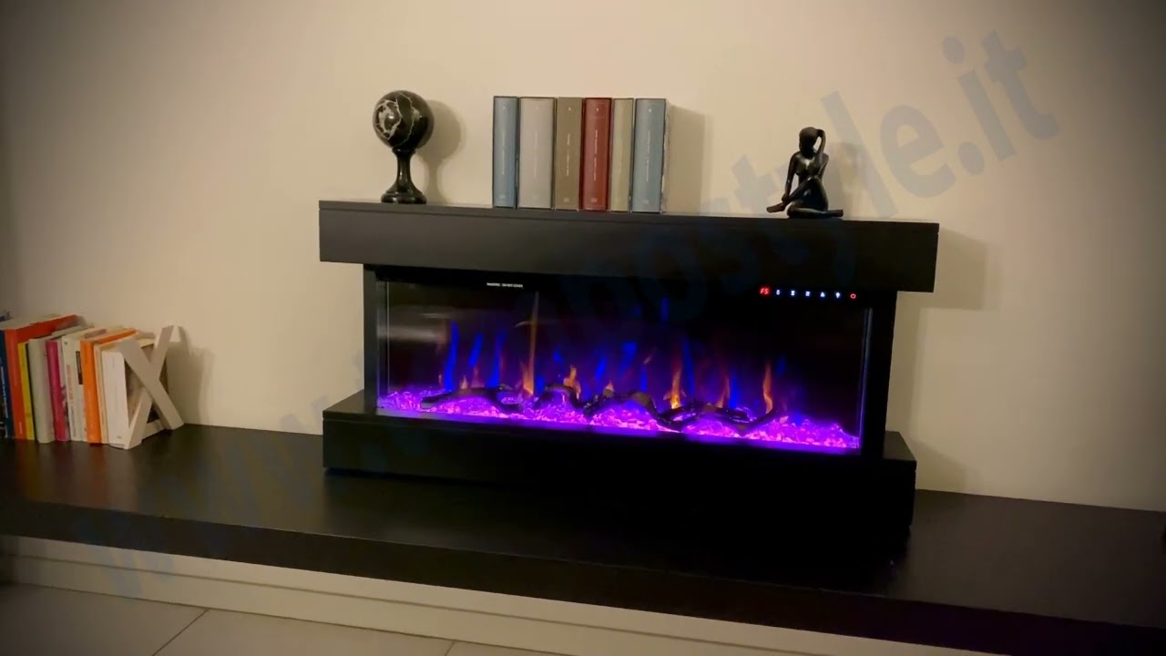 Alaro - Camino Elettrico Ventilato - Tempo Style