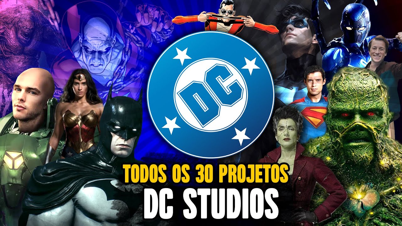 MAIS DE 30 PROJETOS! DC STUDIOS - TODOS OS PROJETOS ANUNCIADOS e RUMORES