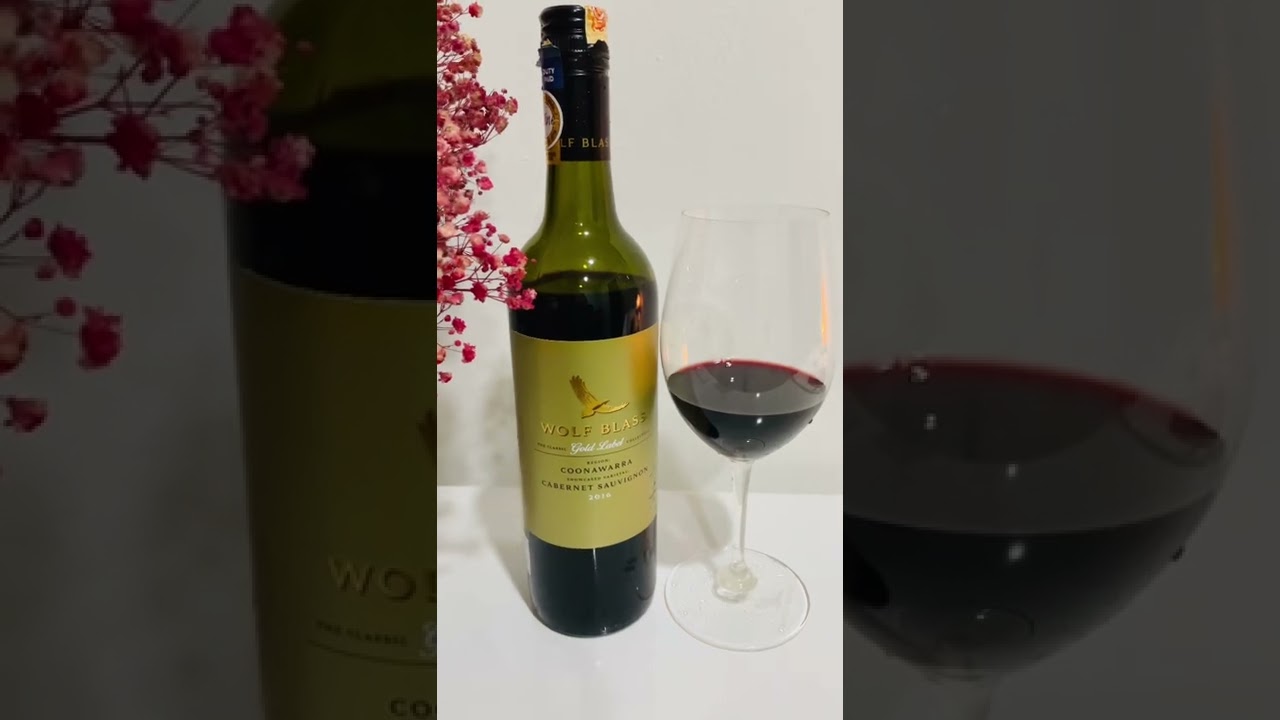 Wolf Blass Gold Label Coonawarra Cabernet Sauvignon 2016 #shorts #wine #wolfblass #goldlabel #luxury
