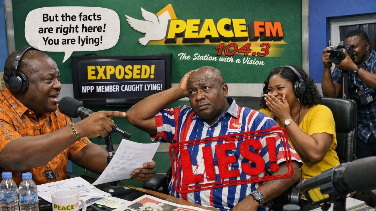 Peace FM allowed this NPP man to do Jandam against NDC on live radio