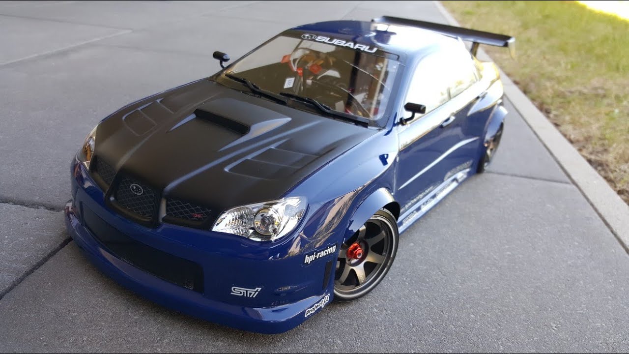 Subaru Impreza Prova HPI Body with HSP Chassis - RC Car 1/10