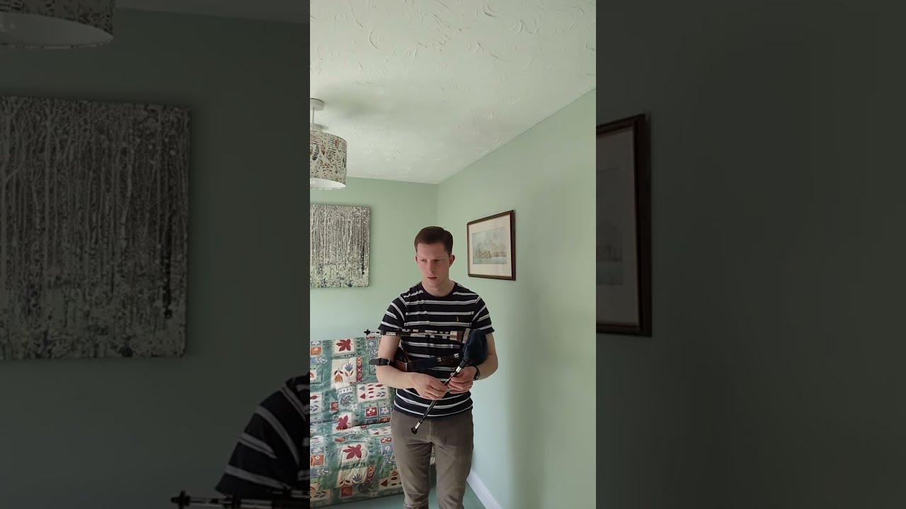 3 tunes in A Dorian - Northumbrian Pipes