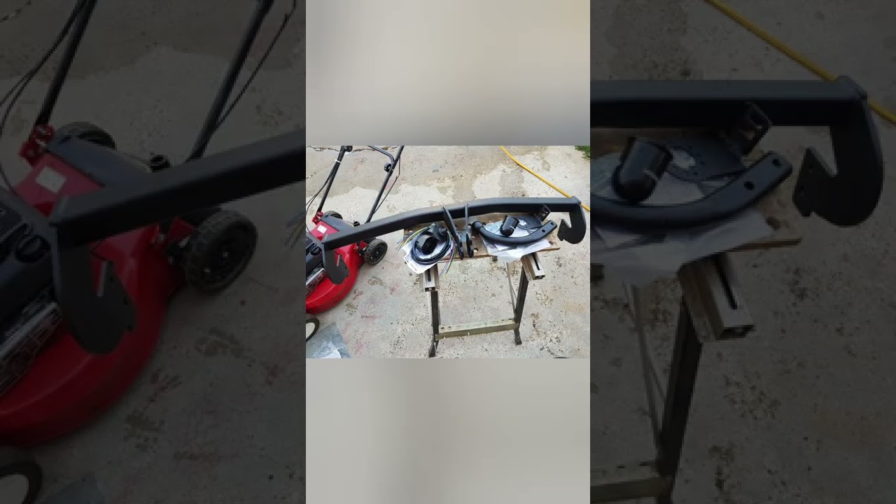 Montage d'attelage sur une citroen c3