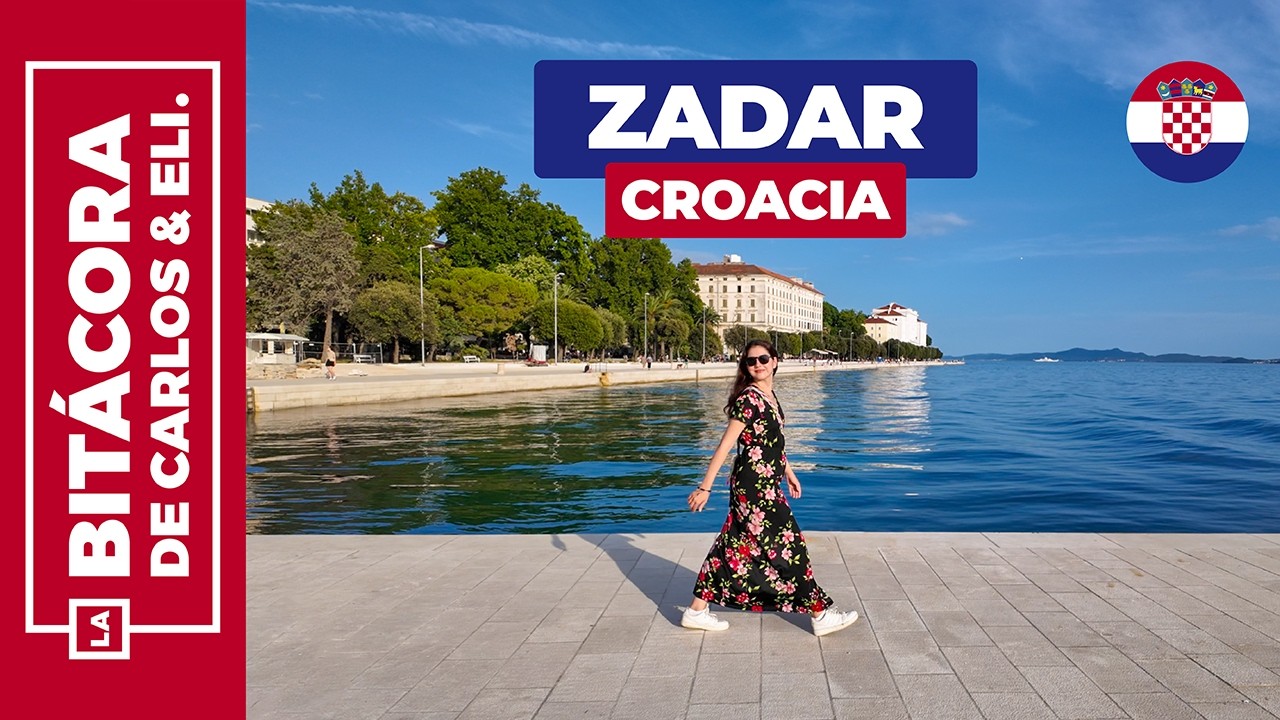 Zadar Croacia 🌊🎹 Órgano marino, Saludo al Sol y centro histórico | Itinerario y precios