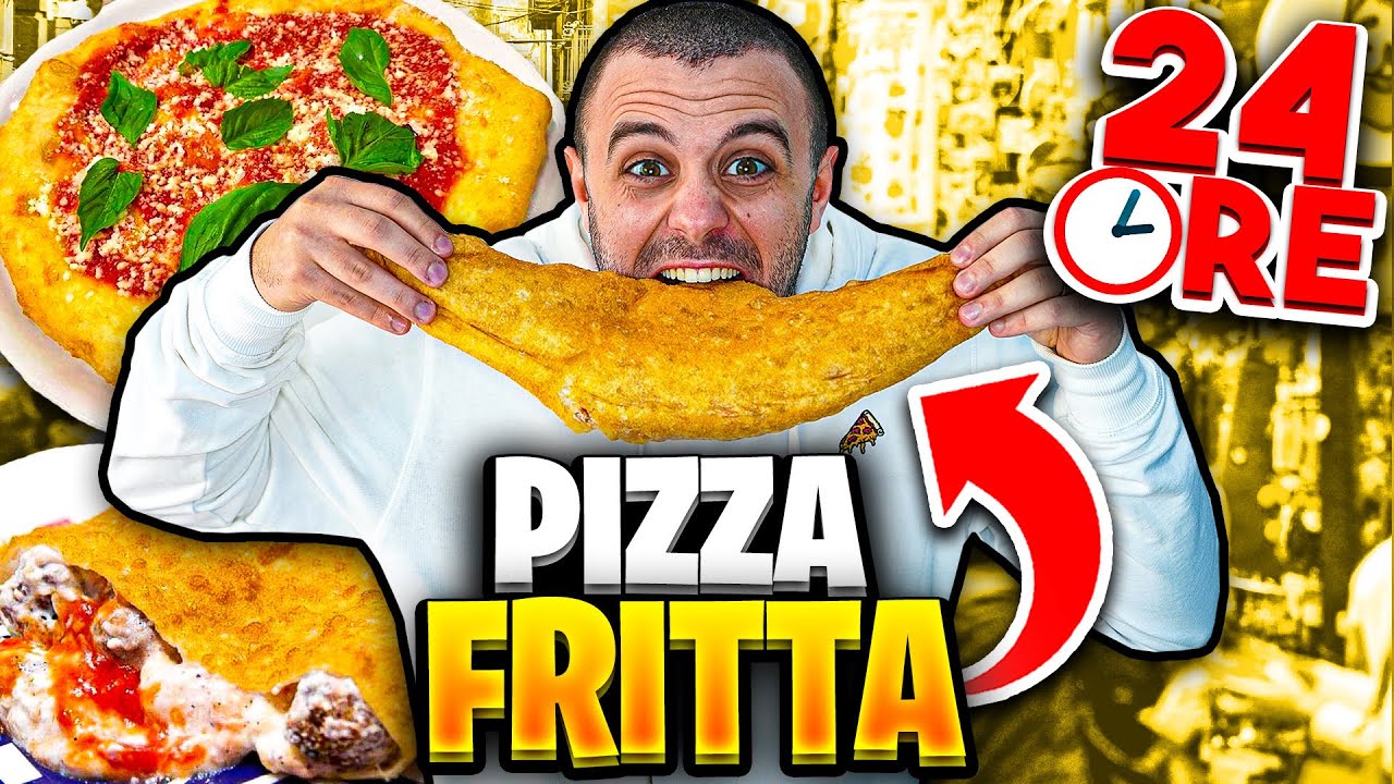 MANGIO PIZZA FRITTA PER 24 ORE!!!