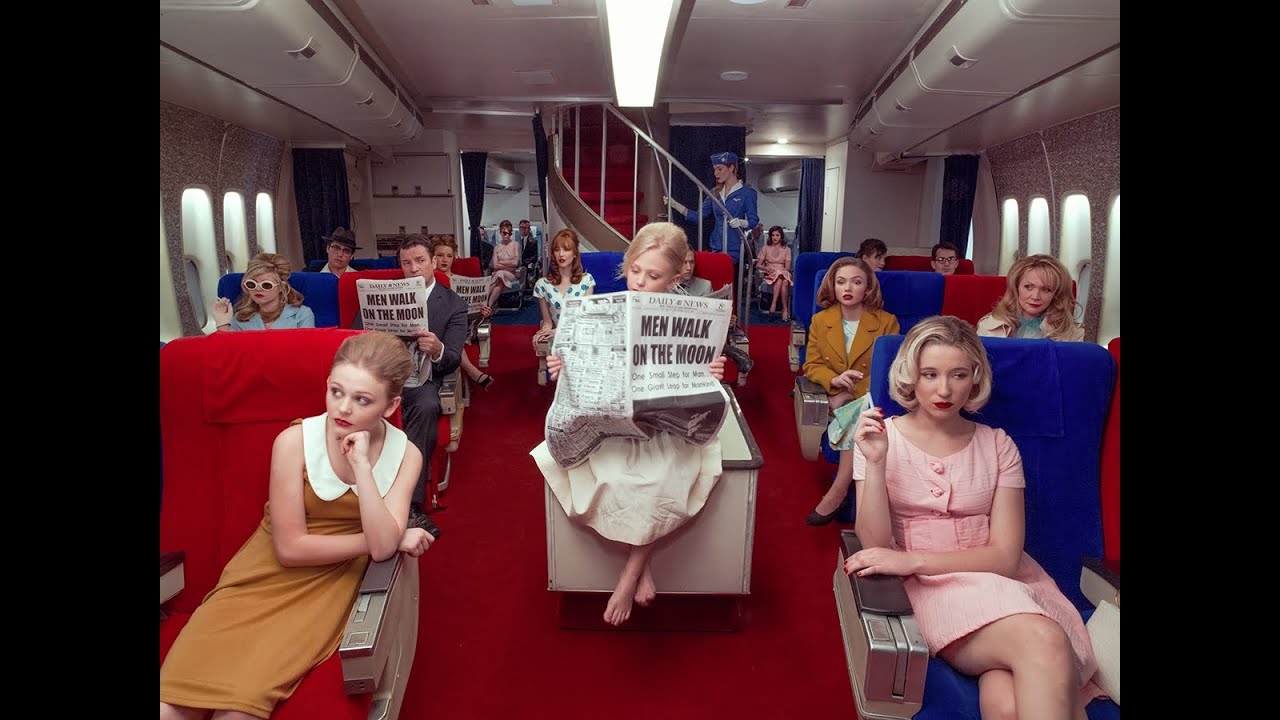 Man on the Moon by Tyler Shields Starring Nathan Fillion and Christa B. Allen. 4K