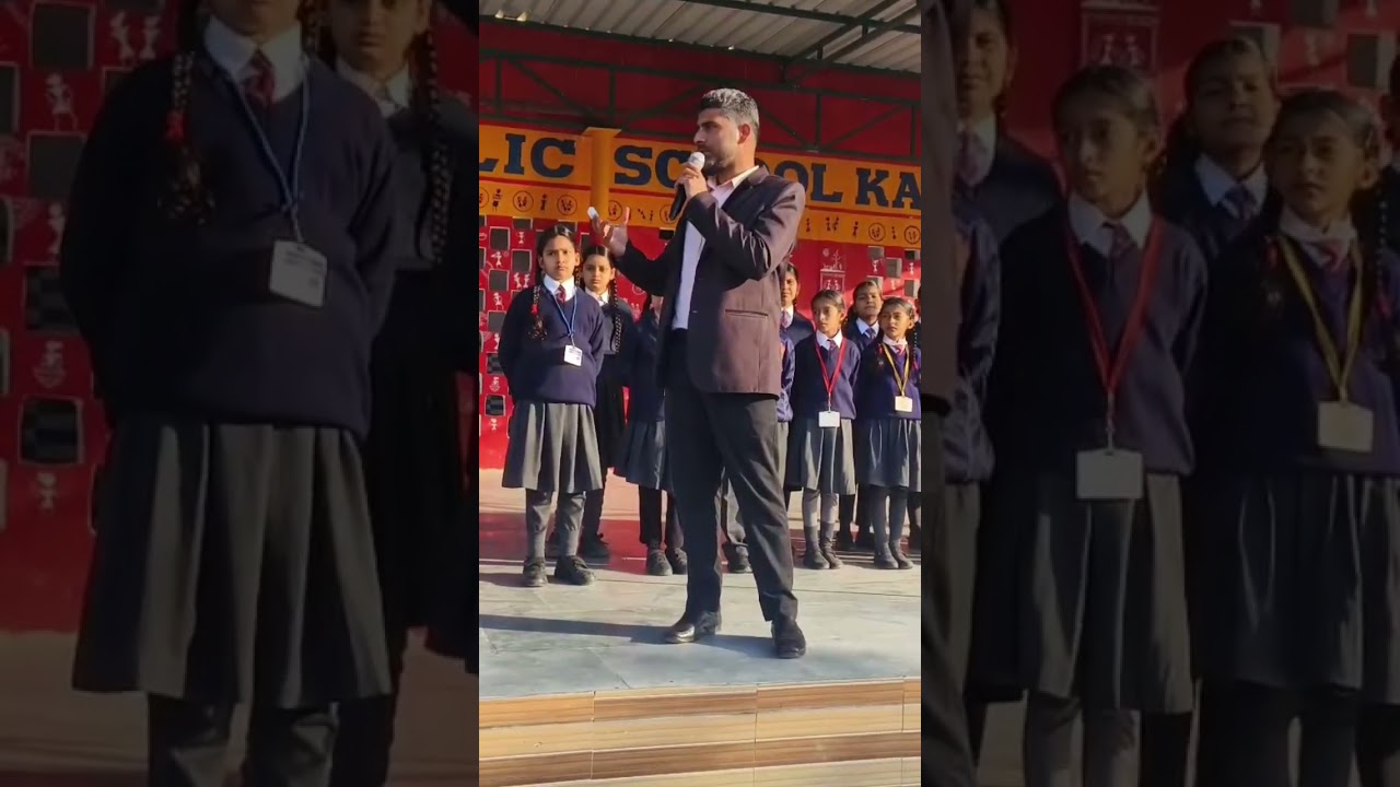 🌟 Moral Talk During Morning Assembly 🌟