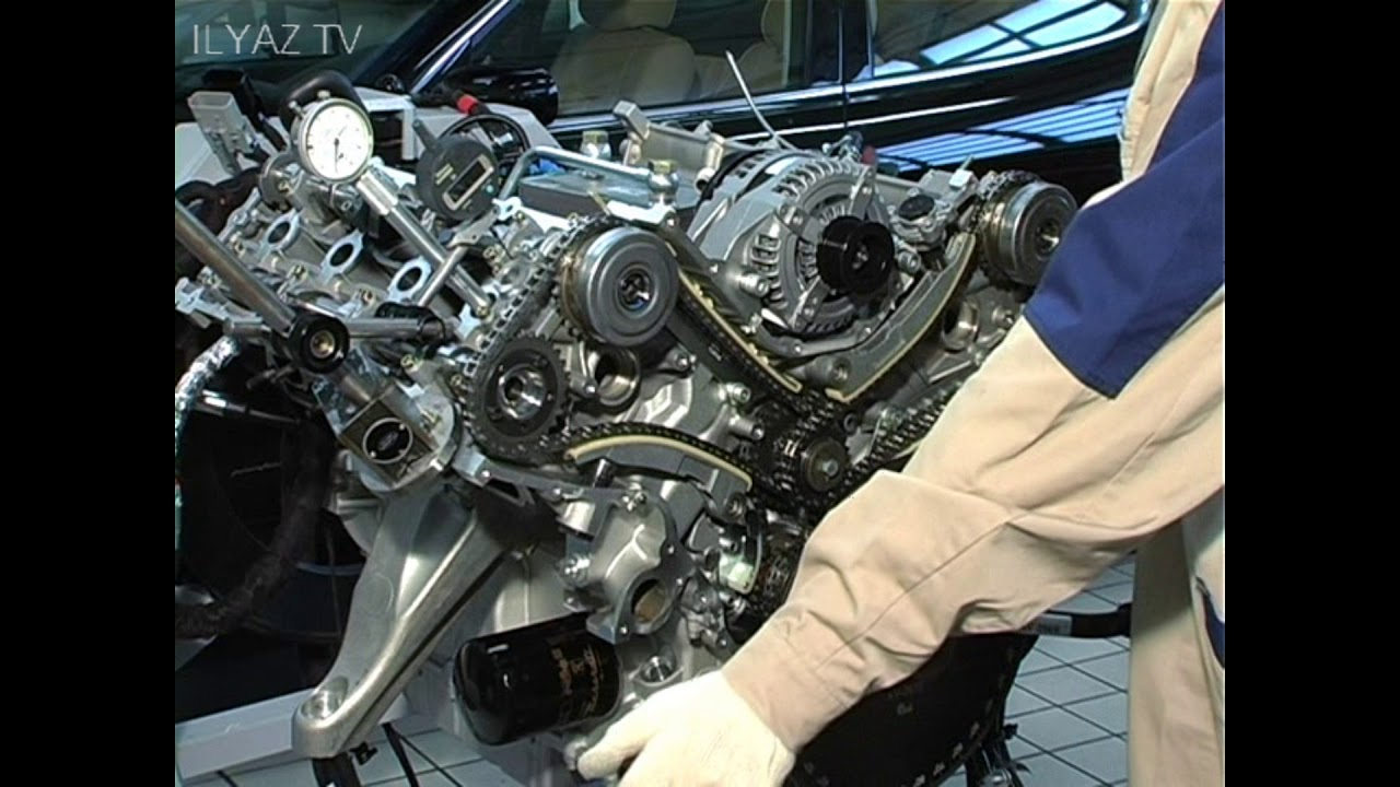 Ferrari-Maserati F136 Engine Timing Chain Installation