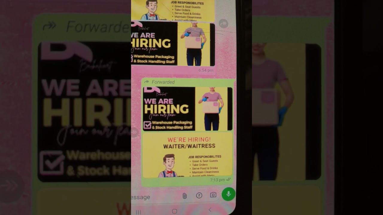 Job available apply now