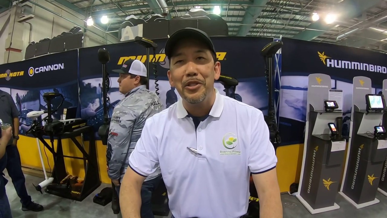 Bioenno Power with Frank Ono at 2019 ISE show