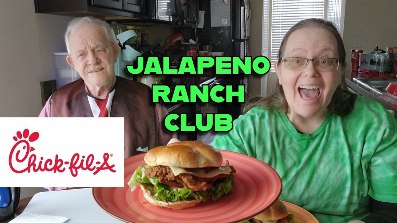 Обзор Chick-fil-A Jalapeno Ranch Club #foodreview #foodreviews