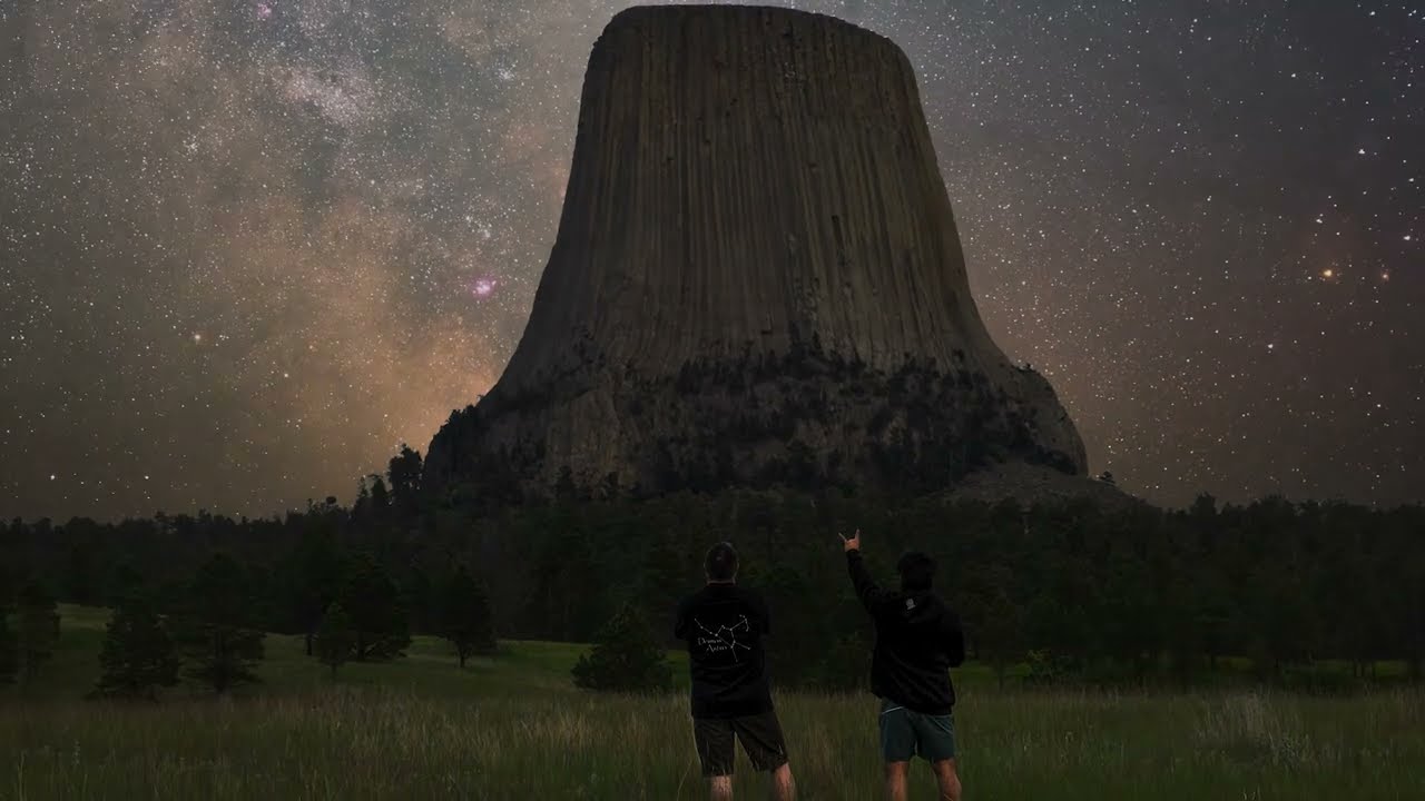 Milky Way Photography - Devils Tower, Wyoming.