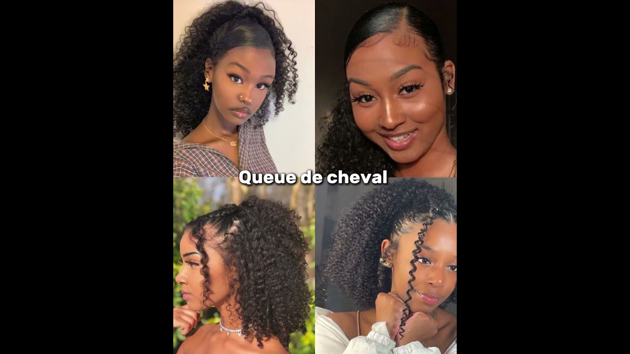 Idée de coiffure pour cheveux afro❤️ 