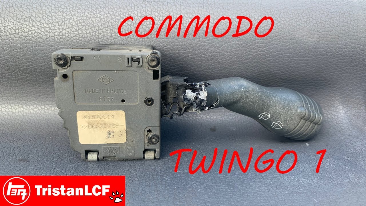 TUTO changement commodo twingo 1