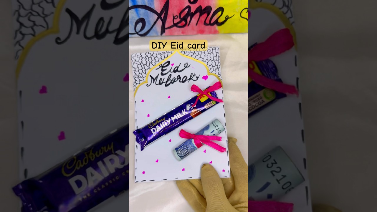 DIY Eid gift idea #diy #eidmubarak #viralreels #craft #art #eidgifts #eid #eid2026 #eidulfitr