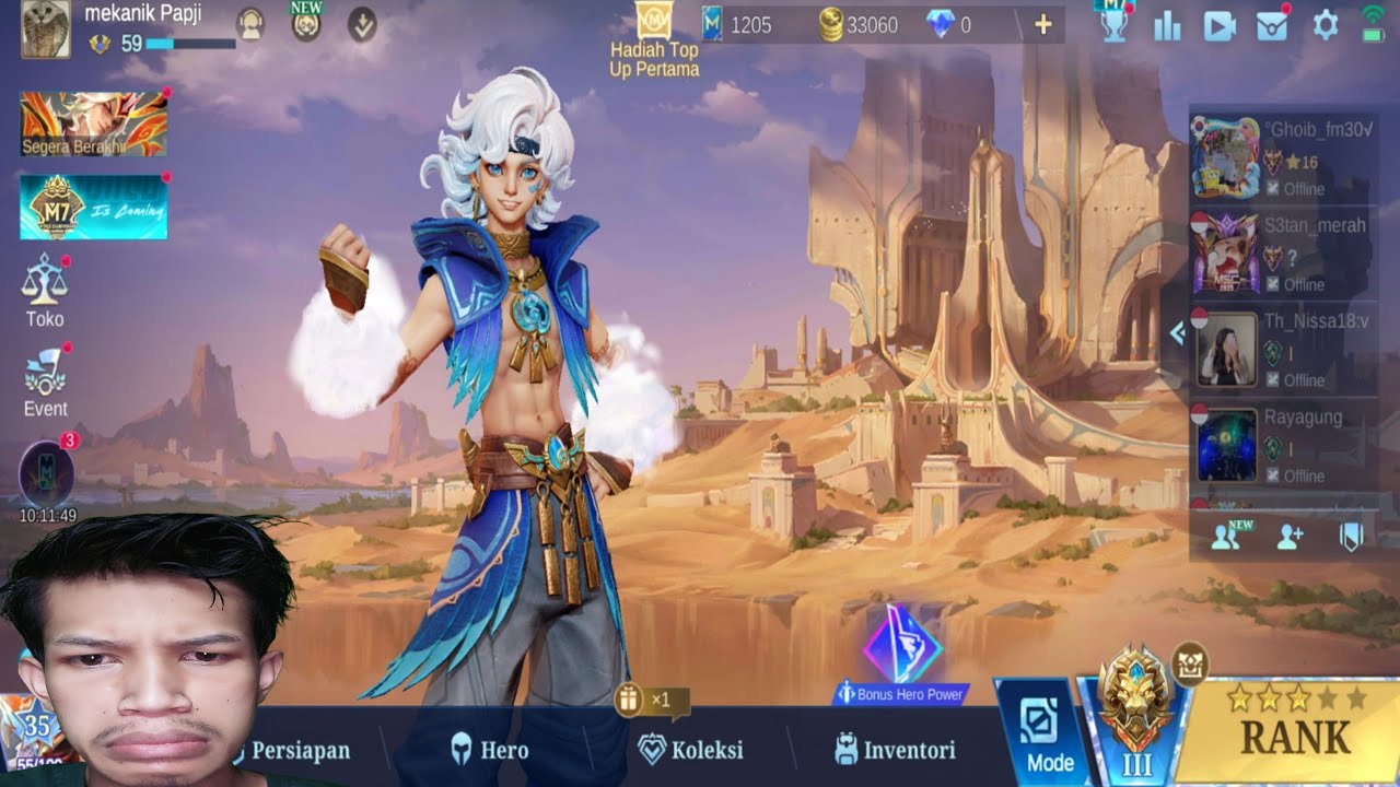 short | PUSH PUSH MYTHIC MOBILE LEGENDS BANG BANG