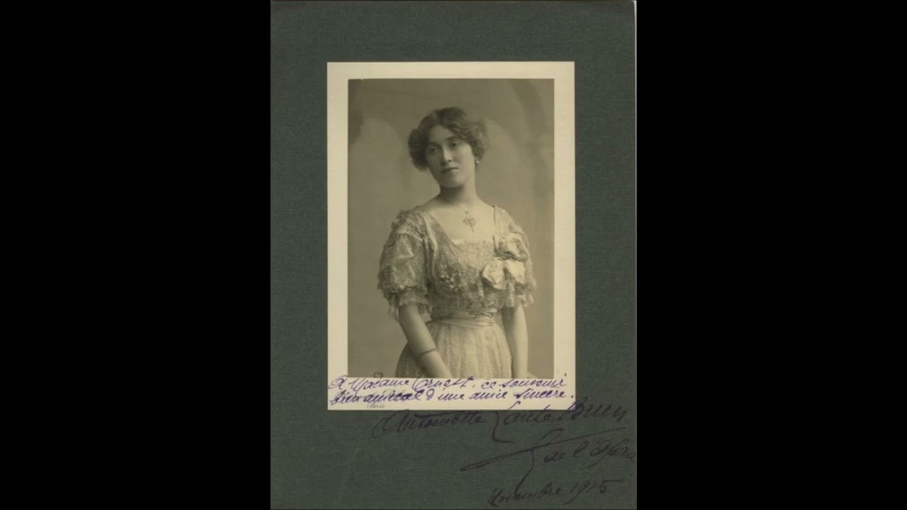 LA FAVORITE (Donizetti) O mon Fernand par Mme Laute Brun de l'Opéra