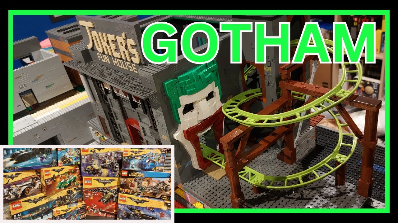 Building GOTHAM CITY in LEGO -  Working on the JOKER FUN HOUSE & The Minifigures that I'll be using