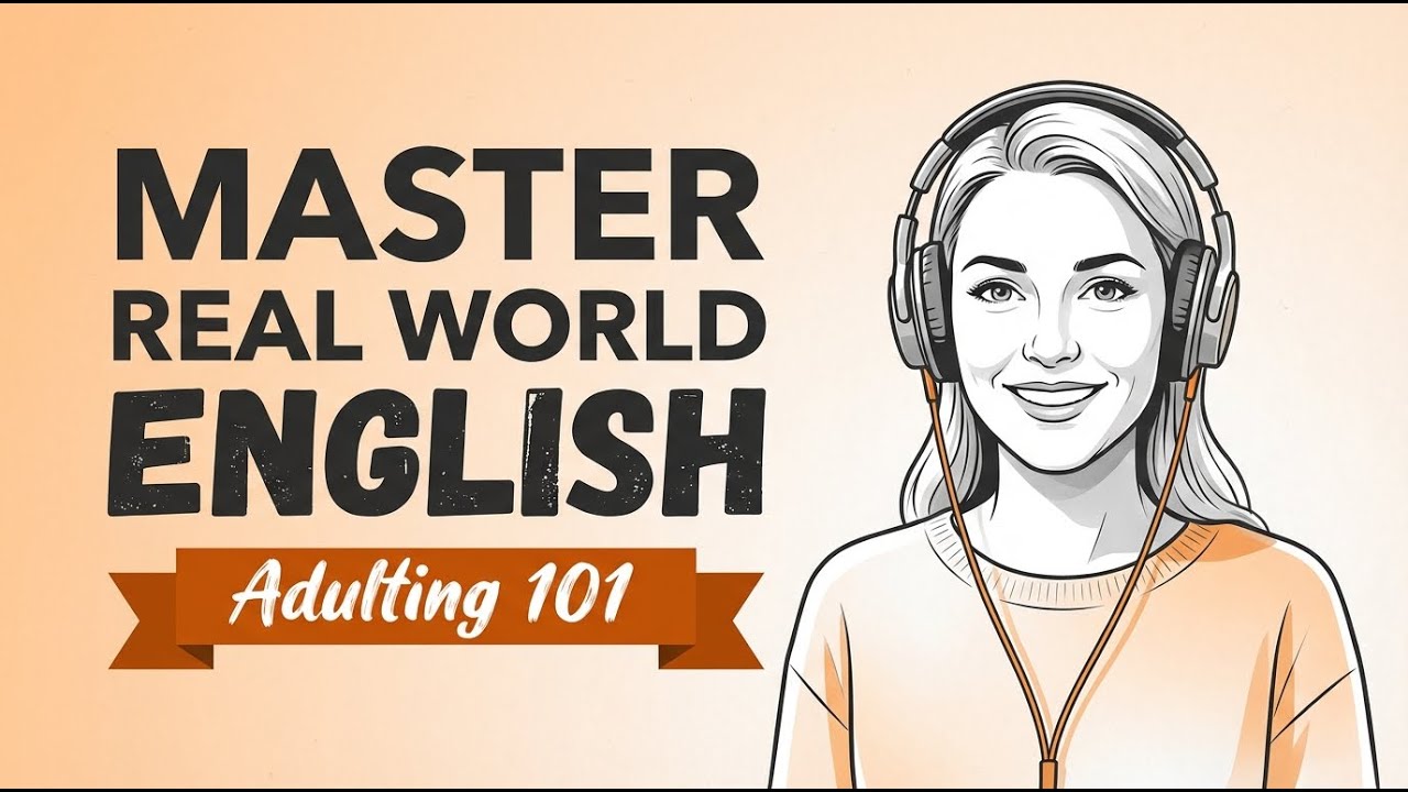 Master Adulting in English: Step by Step Listening and Speaking