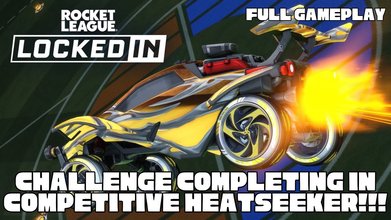 Playing Rocket League “Locked In” in Ranked Heatseeker!!! (Full Gameplay) | Rocket League Season 21 