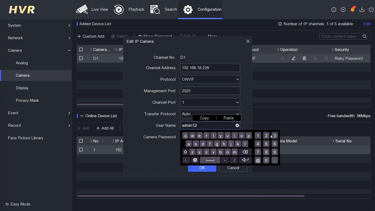 HOW TO ADD TAPO CAMERA ON HIKVISION DVR