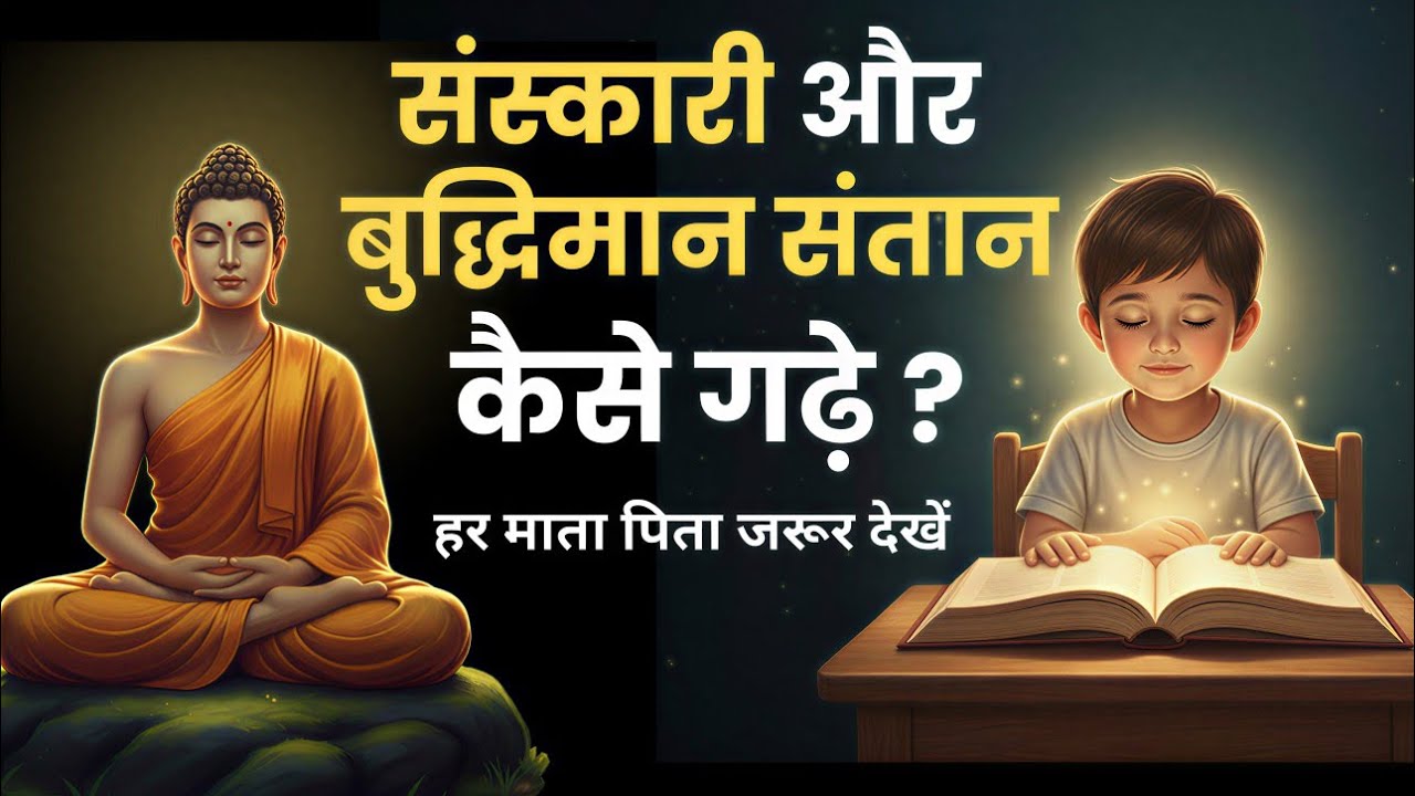 संस्कारी और बुद्धिमान संतान कैसे गढ़ें? बुद्ध के 5 गुप्त नियम | Parenting Secrets of Buddha