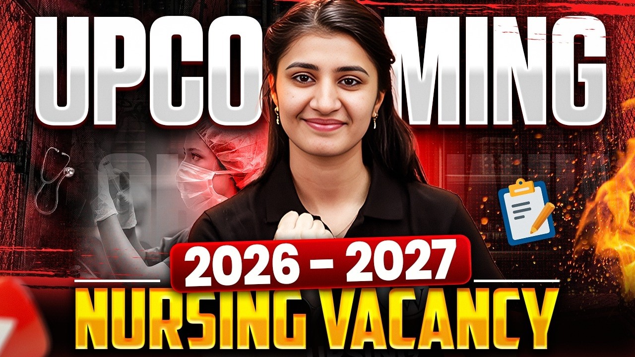 Upcoming Nursing Vacancy 2026 - 2027 | Govt Nursing Officer Vacancy | Staff Nurse & CHO New Vacancy