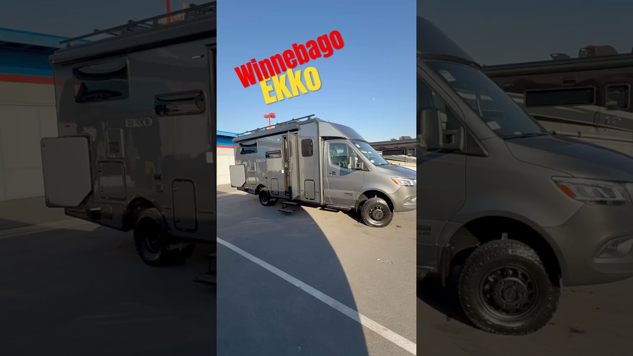 Видеообзор автодома Winnebago Ekko 23B 2025 года (1 минута) #rvlife #rvlifestyle #ekko #winnebago...