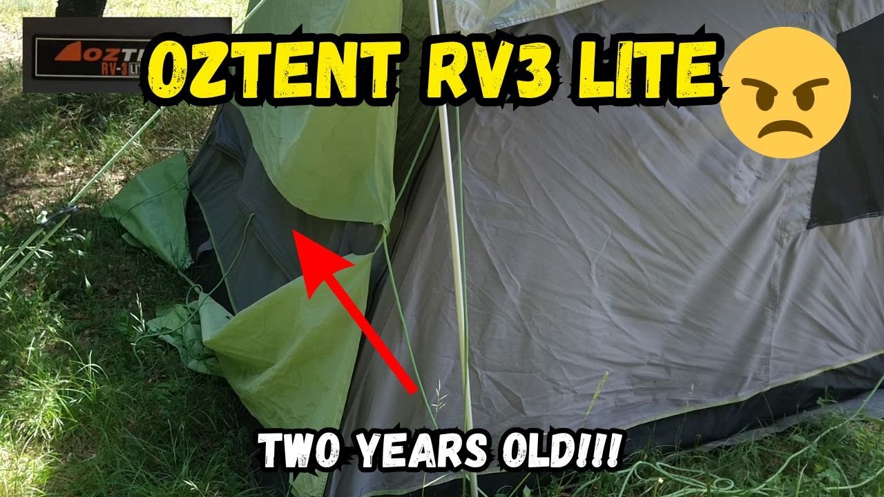 Oztent RV3 Lite BIG Disappointment! Ripped Apart after Only Two Years